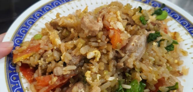 ข้าวบุกผัด